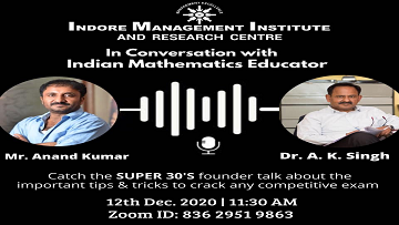 Mr Anand Kumar k talk