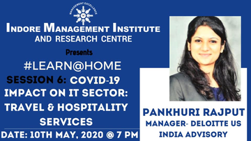 Ms.Pankhuri Rajput (Manager-Deloitte US India Advisory) talk